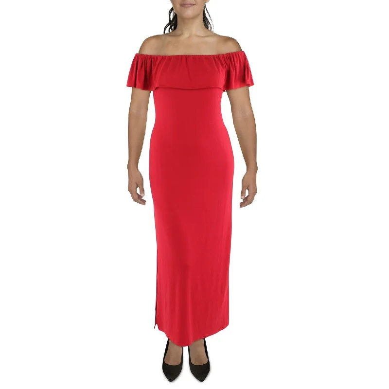 24seven Comfort Apparel Womens Plus Jersey Long Maxi Dress Stylish V-Neck Maxi Dress 24seven Comfort Apparel Womens Plus Jersey Long Maxi Dress Stylish V-Neck Maxi Dress