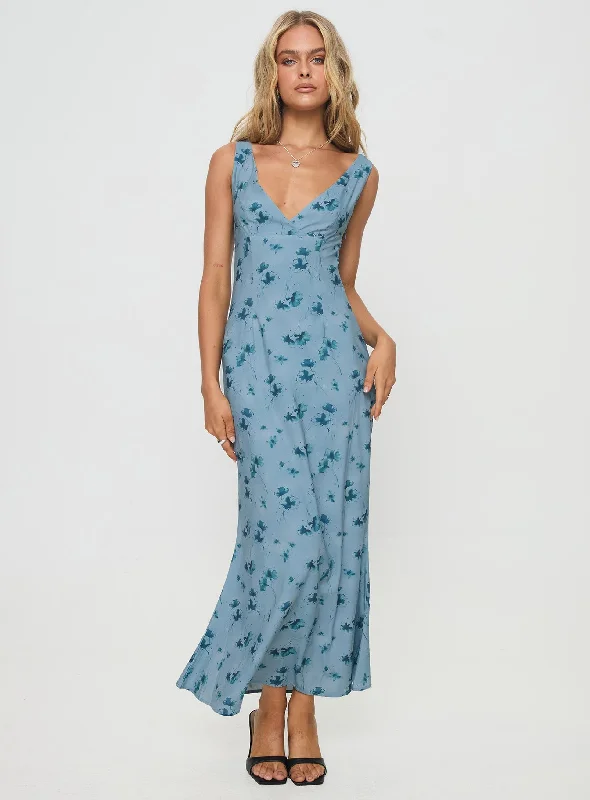 Donnelly Maxi Dress Blue