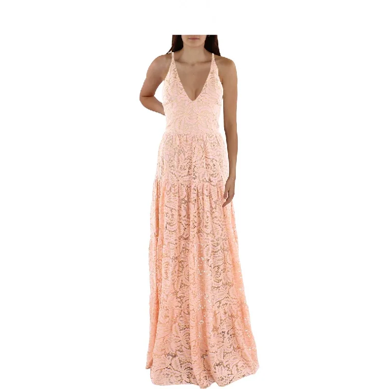 Dress The Population Womens Olinda Lace Metallic Maxi Dress Comfortable Bohemian Maxi Dress Dress The Population Womens Olinda Lace Metallic Maxi Dress Comfortable Bohemian Maxi Dress