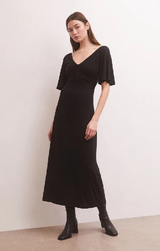 Holt Flutter Midi Dress