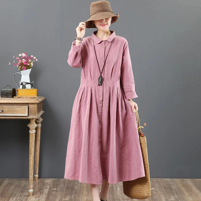 new fine pink long dresses loose casual lapel collar clothings tunic maxi dress Stylish Empire Waist Maxi Dress new fine pink long dresses loose casual lapel collar clothings tunic maxi dress Stylish Empire Waist Maxi Dress