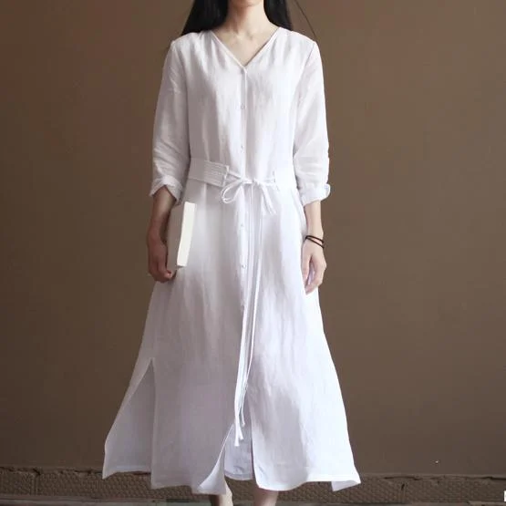 Nude linen dresses flowy linen maxi dress oversize linen clothing Elegant Floral Maxi Dress Nude linen dresses flowy linen maxi dress oversize linen clothing Elegant Floral Maxi Dress