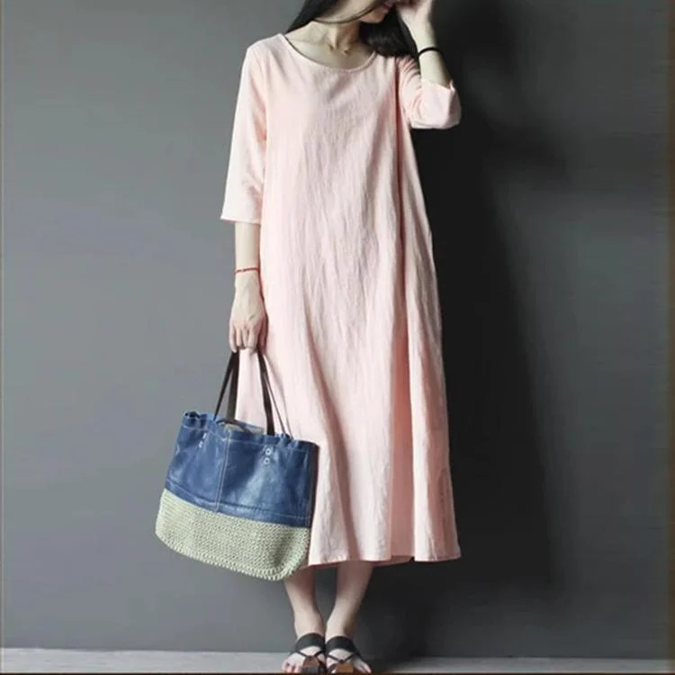 Nude Pink Linen Maxi Dress Oversize Linen Sundress Summer Casual Linen Clothing Comfortable Ruffle Maxi Dress Nude Pink Linen Maxi Dress Oversize Linen Sundress Summer Casual Linen Clothing Comfortable Ruffle Maxi Dress