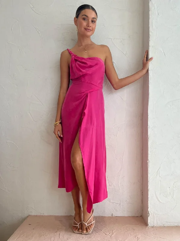 One Fell Swoop Hepburn Midi Dress in Hyacinth