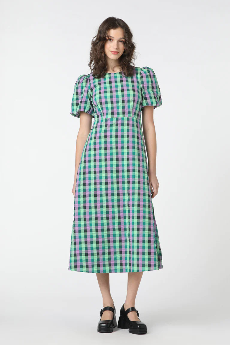 Peppa Check Midi Dress