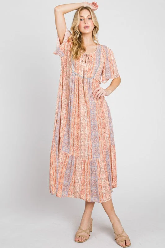 Picking Flowers Midi Dress