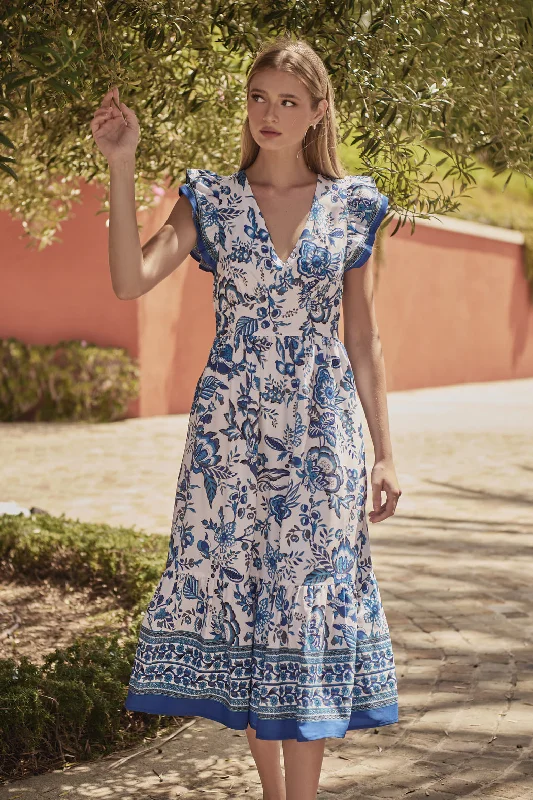 Salema Floral Zayla Midi Dress