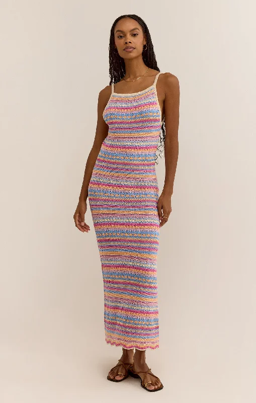 Z Supply Santa Cruz Stripe Midi Dress