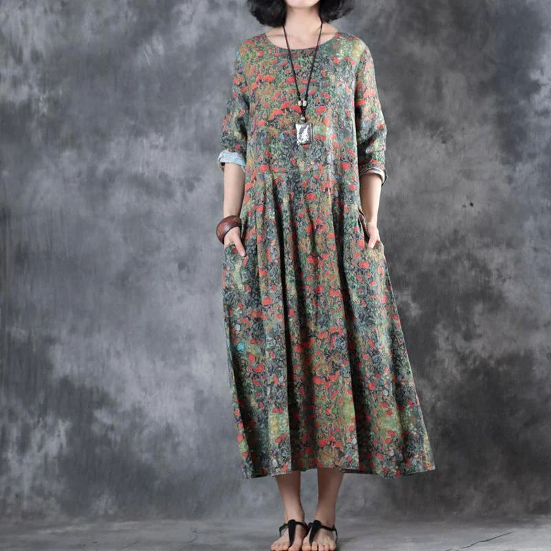 stylish floral linen maxi dress plus size patchwork linen gown top quality pleated gown Classic Tulle Maxi Dress stylish floral linen maxi dress plus size patchwork linen gown top quality pleated gown Classic Tulle Maxi Dress