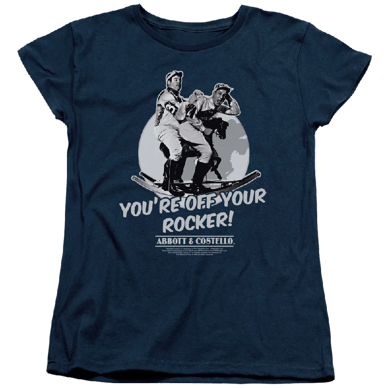 Abbott and Costello Off Your Rocker - Women's T-Shirt