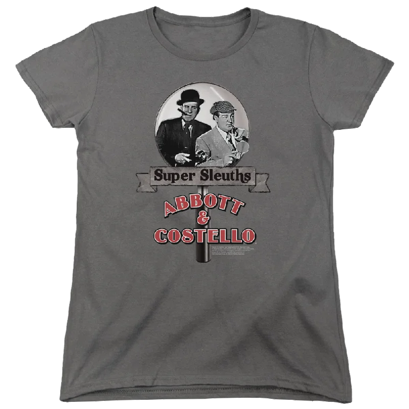 Abbott and Costello Super Sleuths - Women's T-Shirt