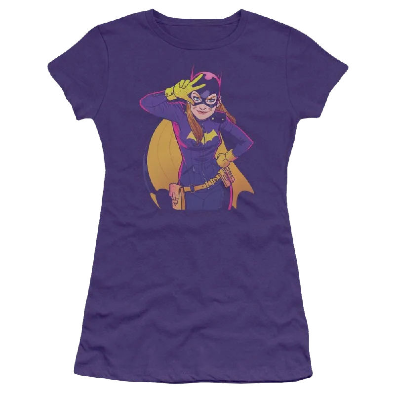 Batman Batgirl Moves - Juniors T-Shirt