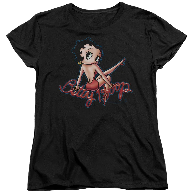 Betty Boop Bettys Back - Women's T-Shirt