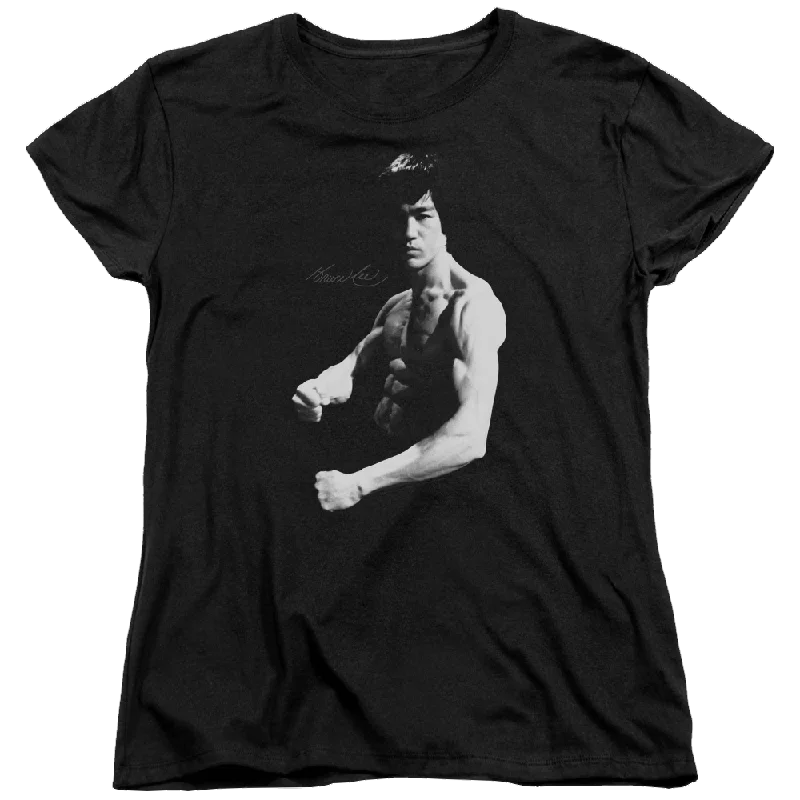 Bruce Lee Stance - Women's T-Shirt