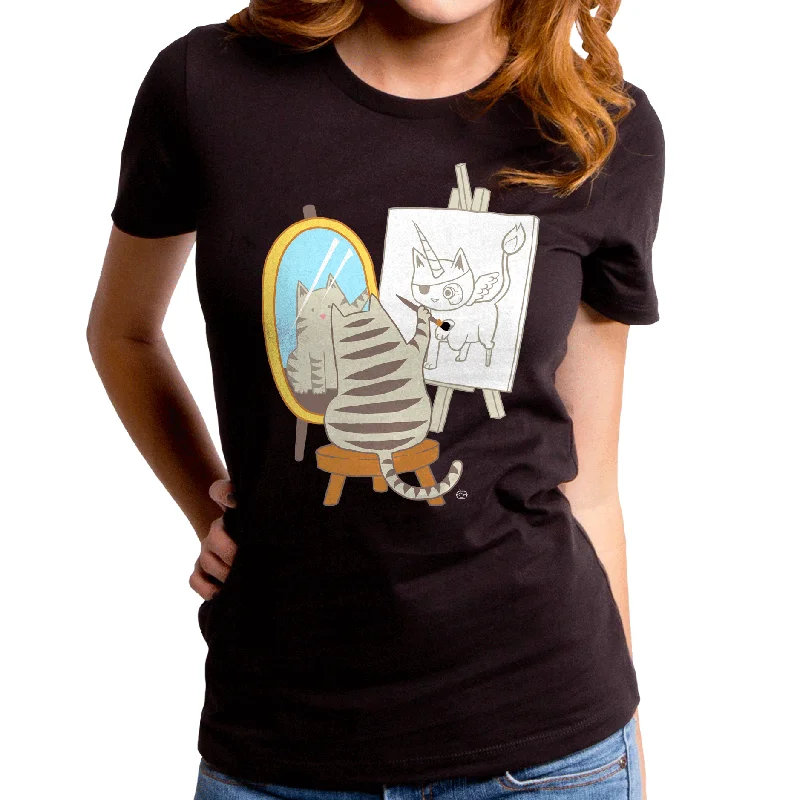 Body Image Cat Women's T-Shirt