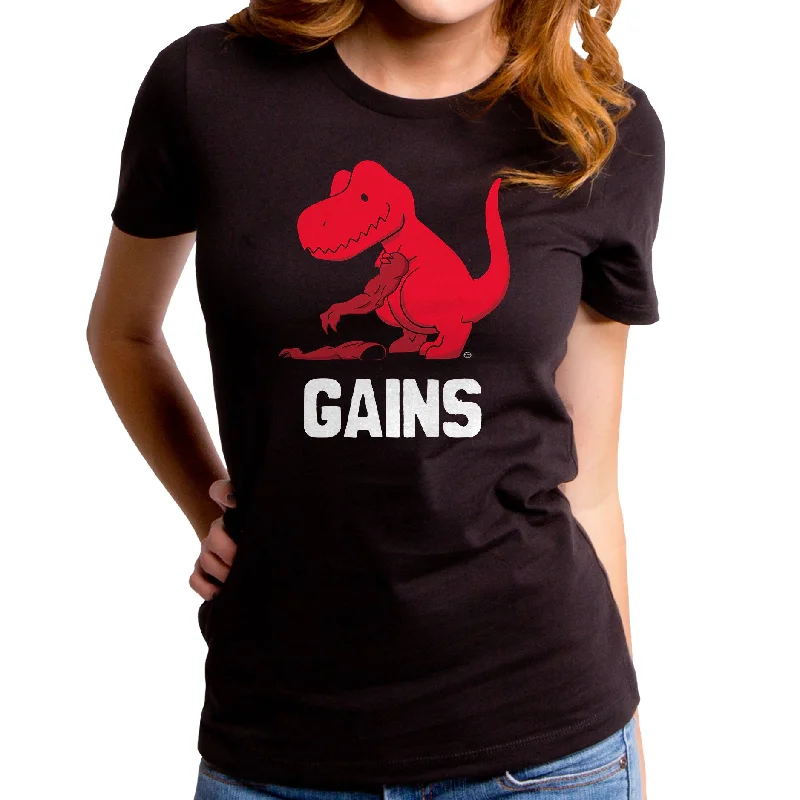 Dino Gains Women's T-Shirt