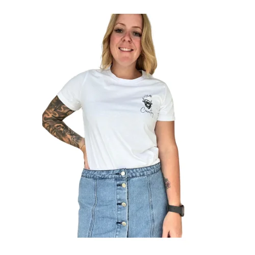 Highland Harmony Tee in White