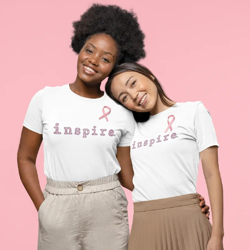 inspire Breast Cancer Awareness Women's Relaxed T-Shirt