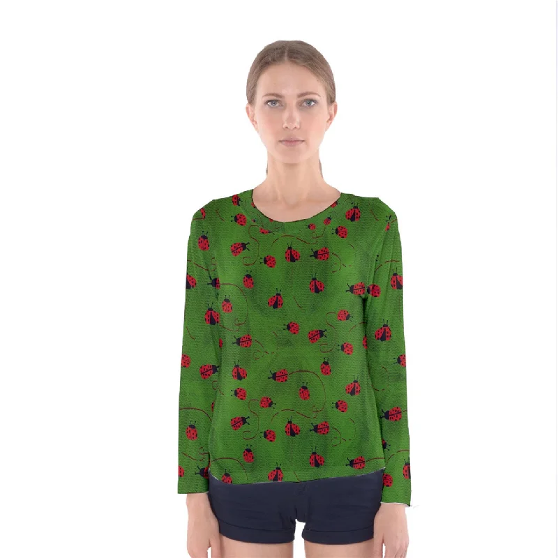 Ladybugs  Women's Long Sleeve Tee