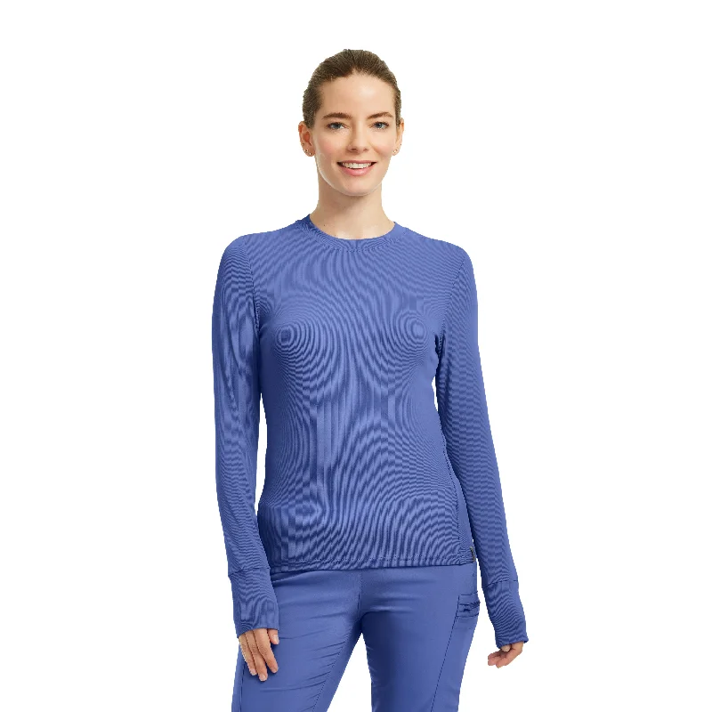 Landau Forward Women's 1-Pocket Long-Sleeve Tee Satin Fabric Silk Fabric Chiffon Fabric Landau Forward Women's 1-Pocket Long-Sleeve Tee Satin Fabric Silk Fabric Chiffon Fabric
