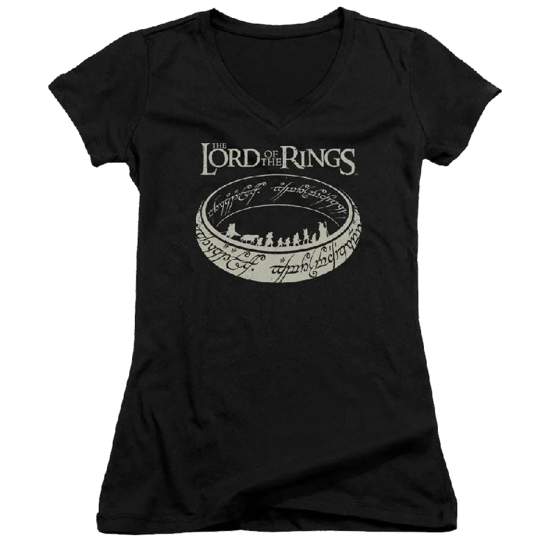 Lord of the Rings The Journey Juniors V-Neck T-Shirt