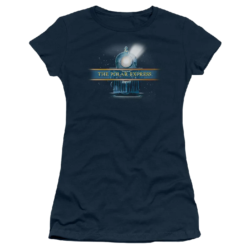 Polar Express Rain Logo - Juniors T-Shirt