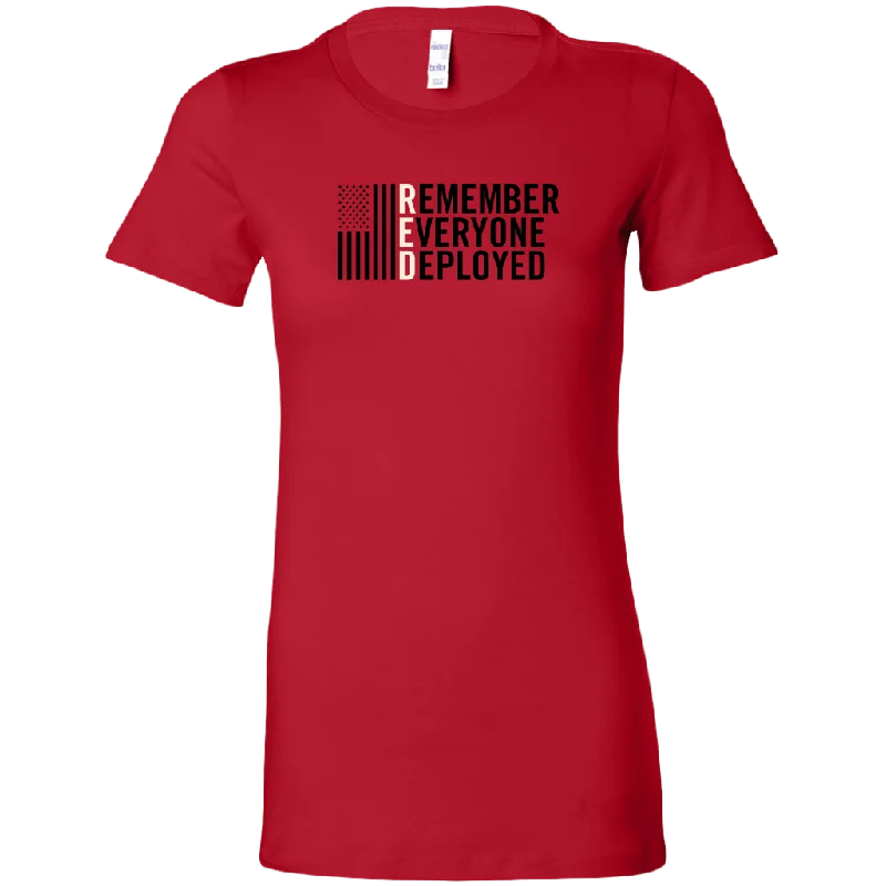 R.E.D. - Remember Everyone Deployed Women's T-Shirt