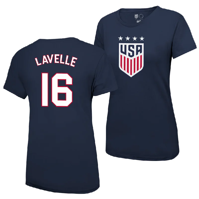 Rose Lavelle USWNT Women's 4 Star T-Shirt Elegant Classic Vintage