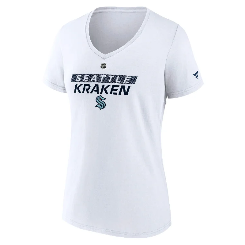 Seattle Kraken AP Womens Replen Tee White