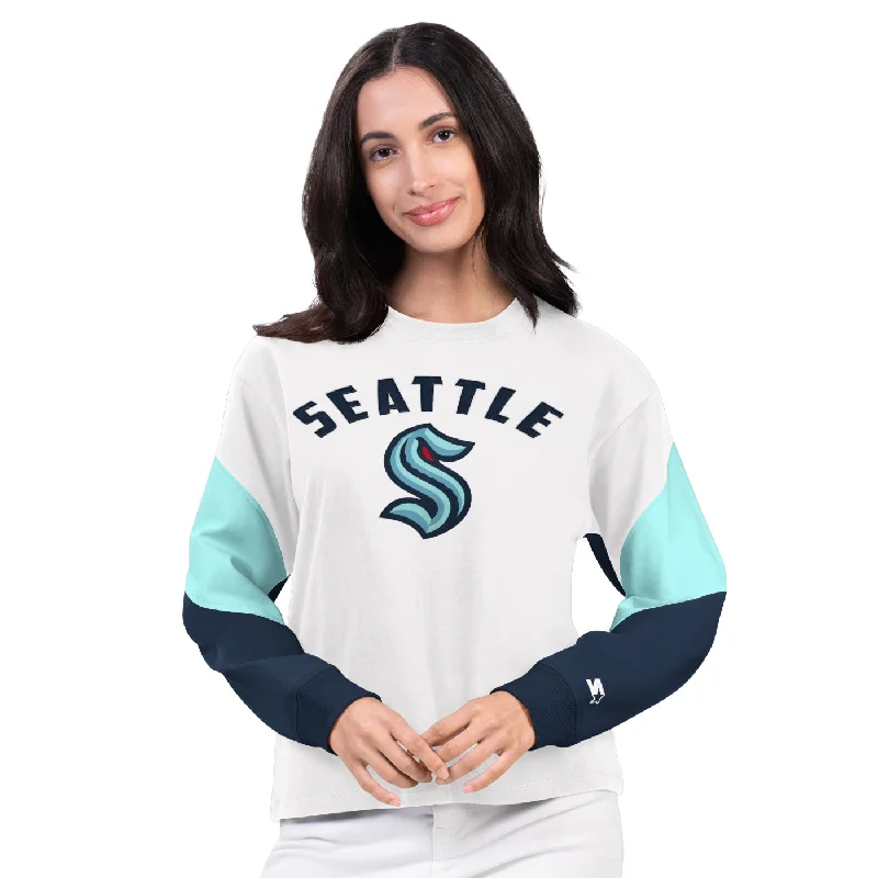 Seattle Kraken Starter Ace Womens Long Sleeve Tee