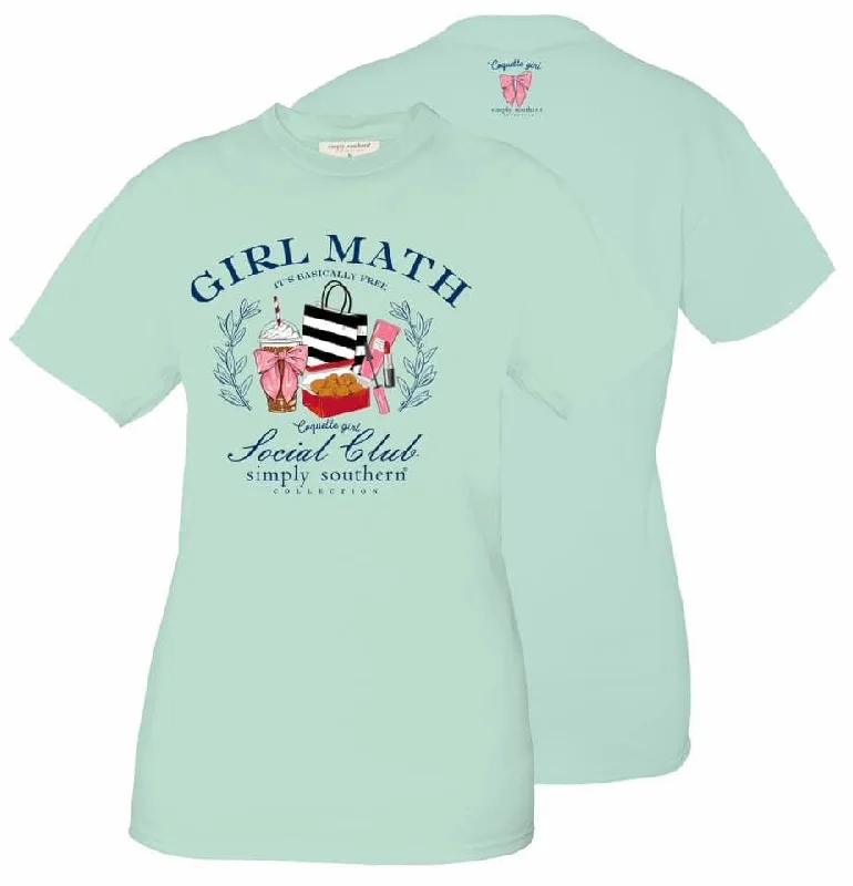 Simply Southern SS Girl Math Tee