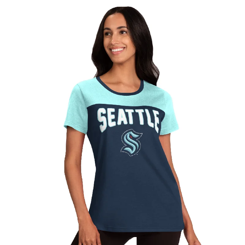 Seattle Kraken G3 Women Box Score Tee