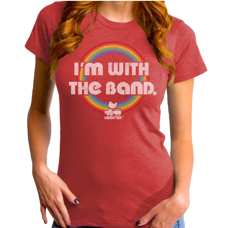 Woodstock I'm With The Band Women's T-Shirt