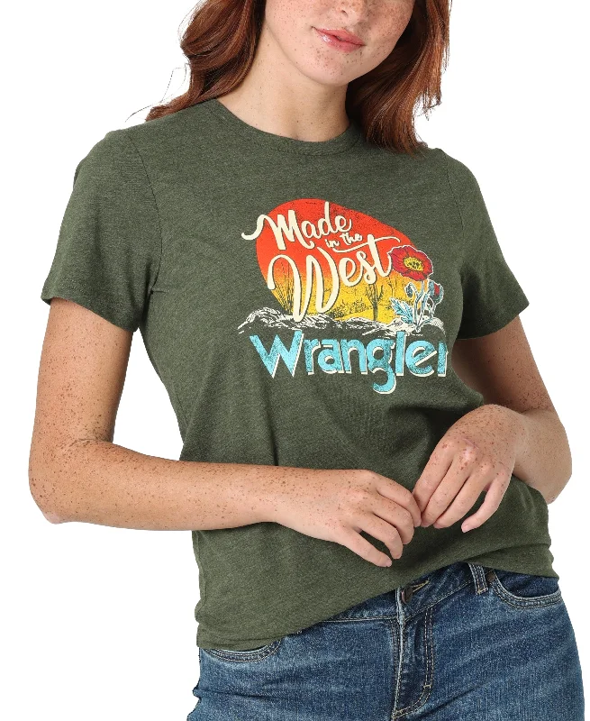 Wrangler Womens Logo Cotton T-Shirt