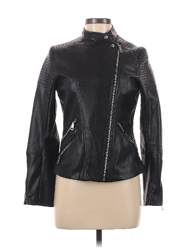 Faux Leather Jacket