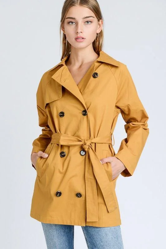 Ivana, Mustard buttoned jacket