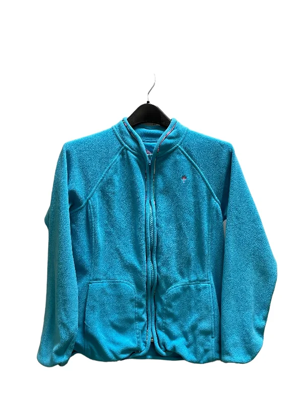 Jacket Fleece By Lilly Pulitzer In Blue, Size: M