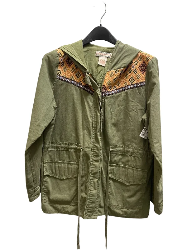 Jacket Other By Flying Tomato In Green, Size: L