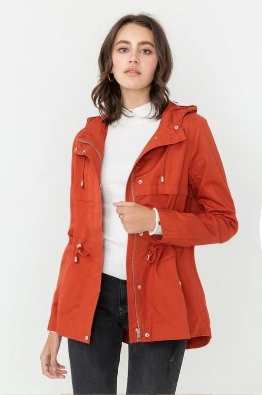 Paige, Windbreaker jacket with hooded