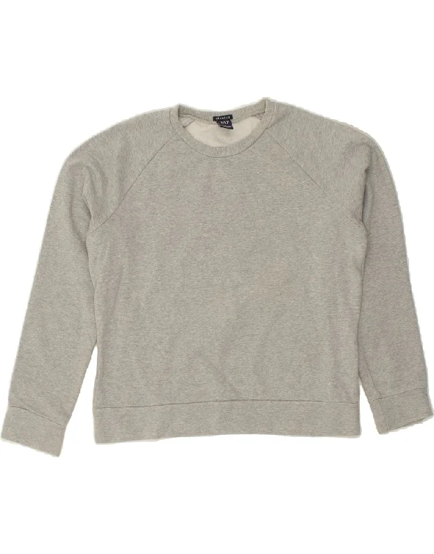 GAP Womens Sweatshirt Jumper UK 16 Large Grey Cotton Hoodie with Half-Zip Sporty Casual GAP Womens Sweatshirt Jumper UK 16 Large Grey Cotton Hoodie with Half-Zip Sporty Casual