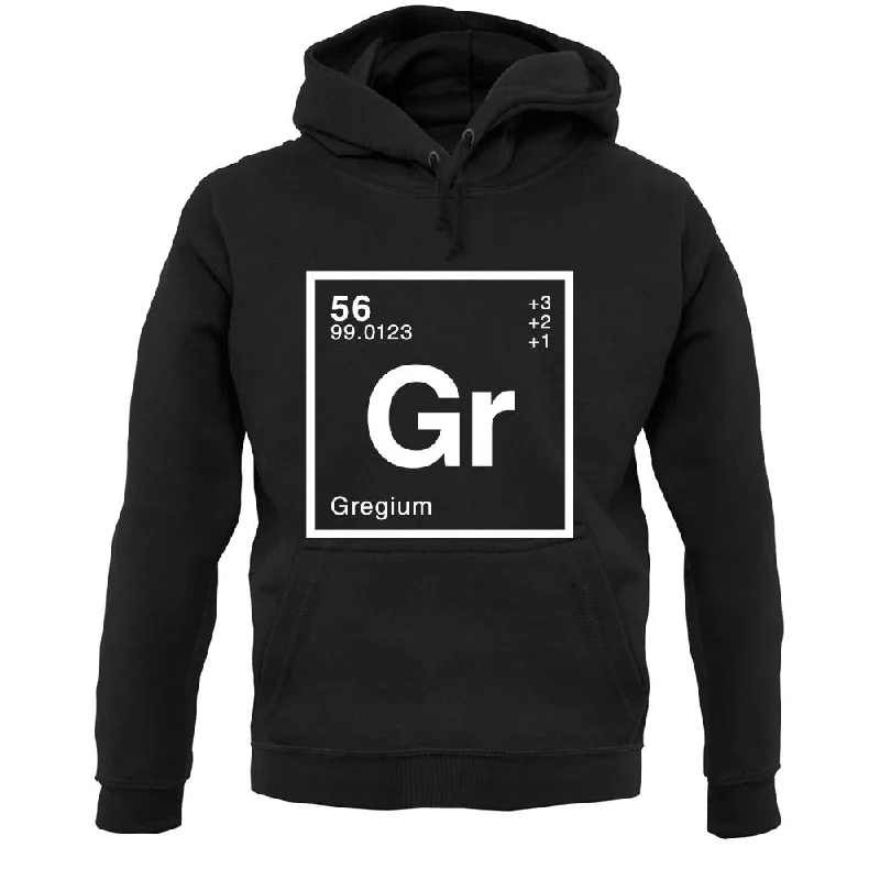 Greg - Periodic Element Unisex Hoodie