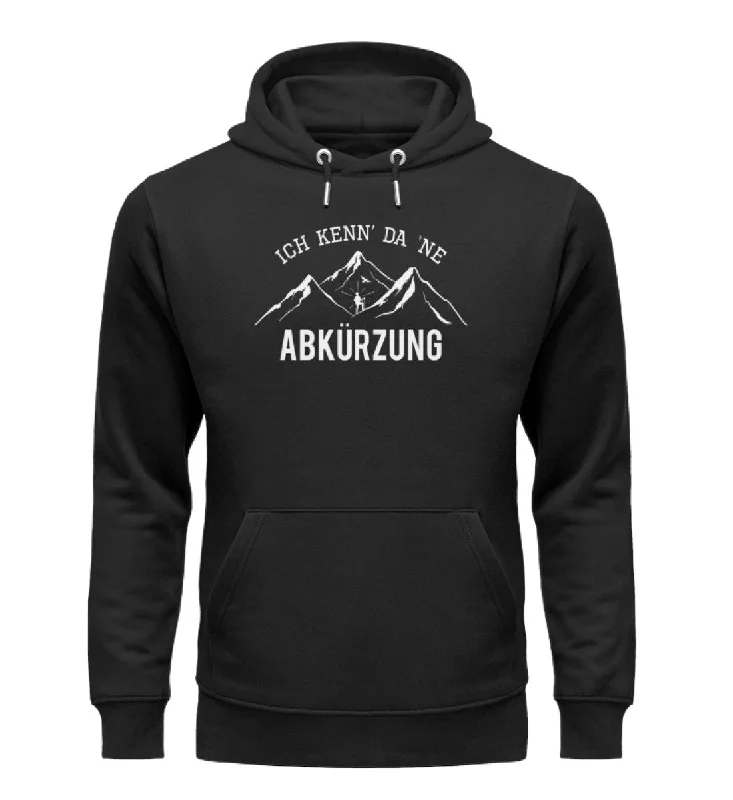 Ich kenne da ne Abkürzung - Unisex Premium Organic Hoodie Zip Hoodie Drawstring Kangaroo Pocket Ich kenne da ne Abkürzung - Unisex Premium Organic Hoodie Zip Hoodie Drawstring Kangaroo Pocket