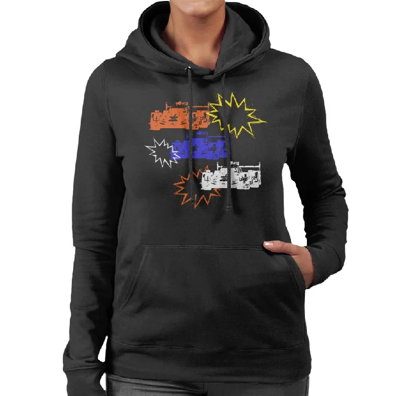 Motorsport Images Alpine A470 Pierre Thiriet Women's Hooded Sweatshirt Hoodie Crop Top Short Trendy Motorsport Images Alpine A470 Pierre Thiriet Women's Hooded Sweatshirt Hoodie Crop Top Short Trendy