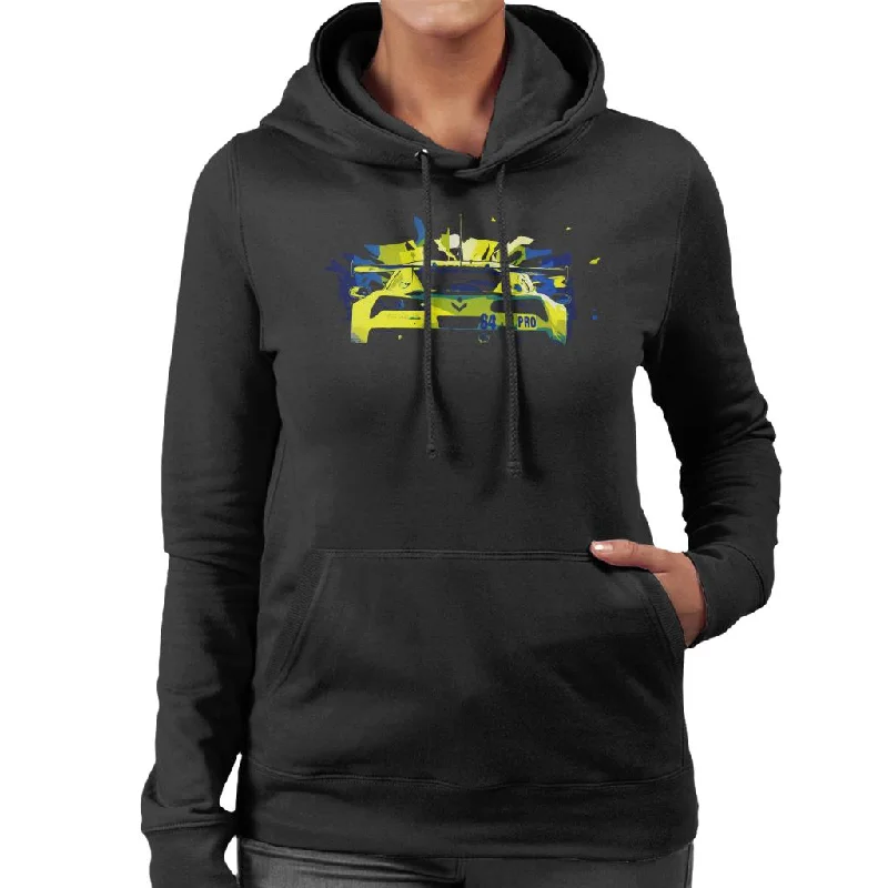 Motorsport Images Chevrolet Corvette C7 R Gavin Milner Women's Hooded Sweatshirt Hoodie Crop Top Short Trendy Motorsport Images Chevrolet Corvette C7 R Gavin Milner Women's Hooded Sweatshirt Hoodie Crop Top Short Trendy