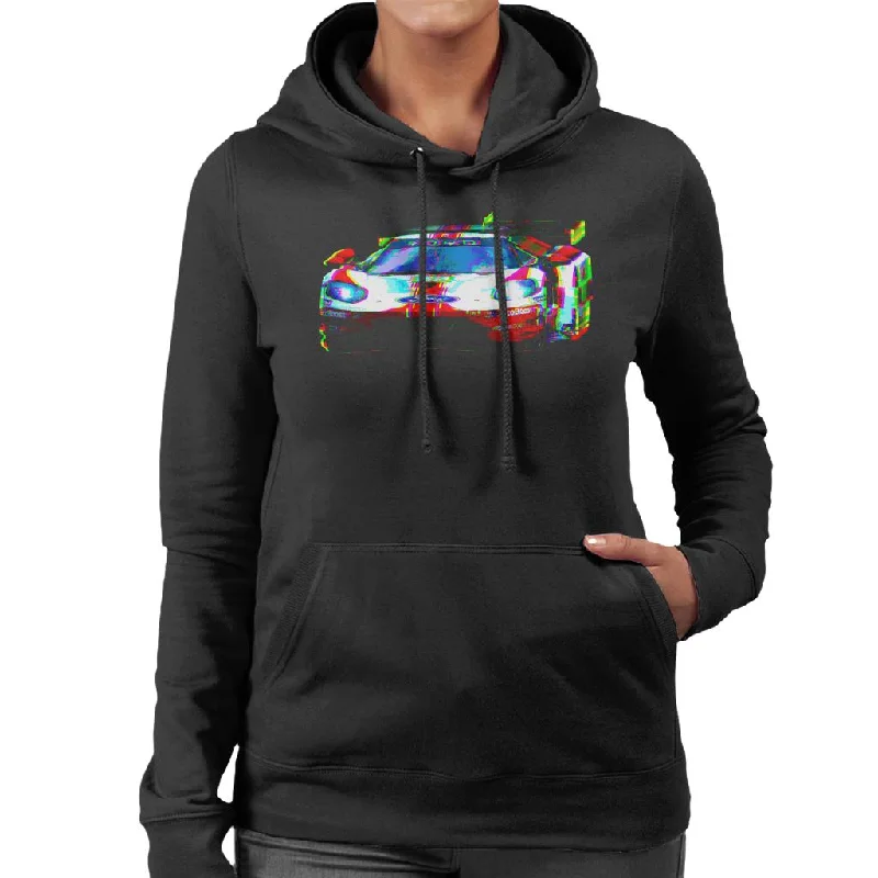 Motorsport Images Ford GT Briscoe Westbrook Dixon Women's Hooded Sweatshirt Hoodie with Color Block Contrast Stylish Motorsport Images Ford GT Briscoe Westbrook Dixon Women's Hooded Sweatshirt Hoodie with Color Block Contrast Stylish