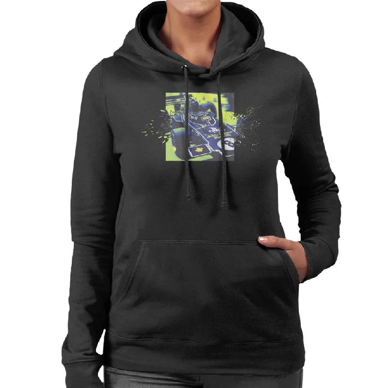 Motorsport Images Lotus 72D Leaves The Pits Women's Hooded Sweatshirt Cotton Hoodie Fleece Lining Warmth Motorsport Images Lotus 72D Leaves The Pits Women's Hooded Sweatshirt Cotton Hoodie Fleece Lining Warmth