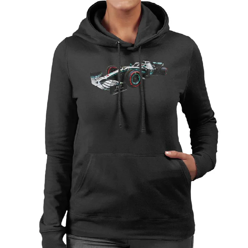 Motorsport Images Mercedes AMG F1 W10 Lewis Hamilton Women's Hooded Sweatshirt Hoodie with Drawstring Waist Adjustable Fitted Motorsport Images Mercedes AMG F1 W10 Lewis Hamilton Women's Hooded Sweatshirt Hoodie with Drawstring Waist Adjustable Fitted