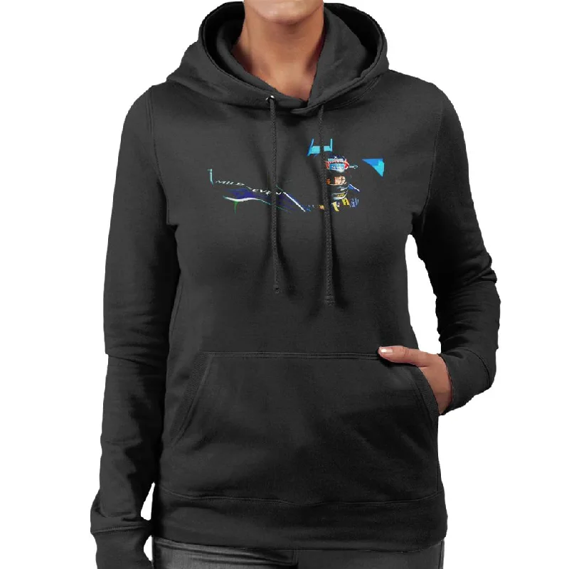 Motorsport Images Michael Schumacher Benetton B194 Women's Hooded Sweatshirt Hooded Sweatshirt Casual Wear Street Style Motorsport Images Michael Schumacher Benetton B194 Women's Hooded Sweatshirt Hooded Sweatshirt Casual Wear Street Style