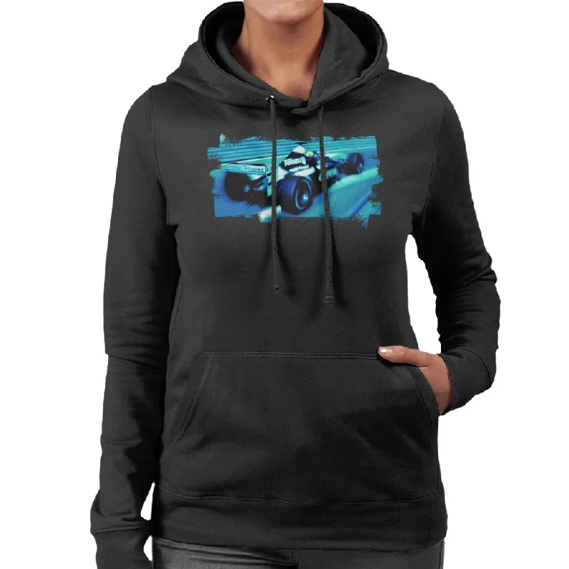 Motorsport Images Ralf Schumacher Williams FW24 BMW Women's Hooded Sweatshirt Hoodie with Fur Luxurious Winter Motorsport Images Ralf Schumacher Williams FW24 BMW Women's Hooded Sweatshirt Hoodie with Fur Luxurious Winter