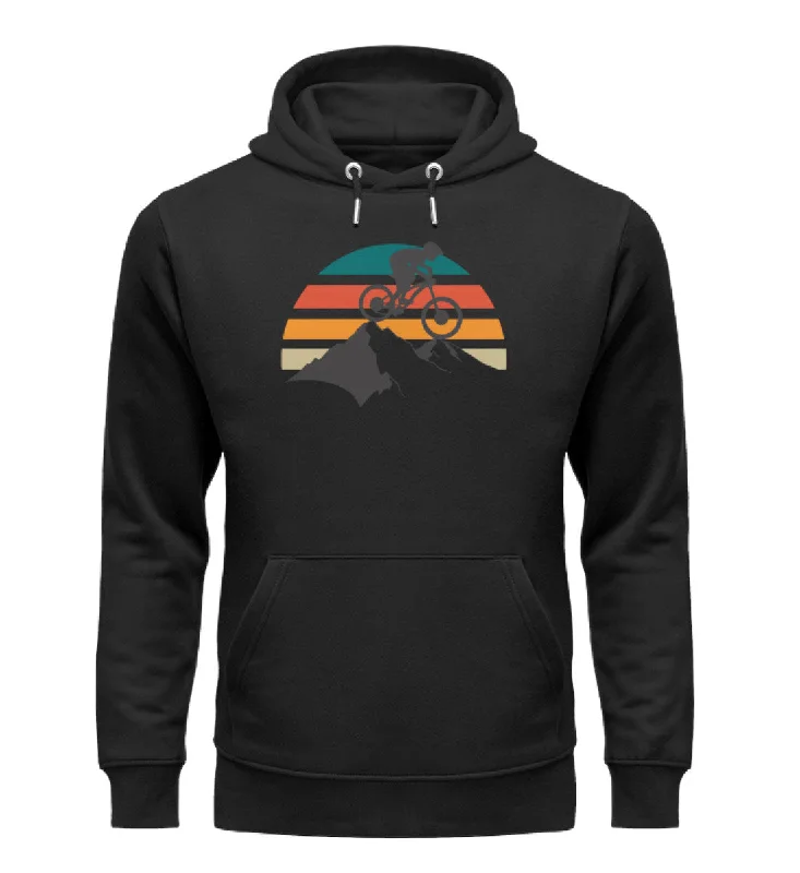 Mountainbike Vintage - Unisex Premium Organic Hoodie Hoodie with Pattern Geometric Abstract Mountainbike Vintage - Unisex Premium Organic Hoodie Hoodie with Pattern Geometric Abstract